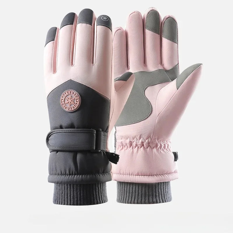 Unisex Winter Waterproof Thermal Gloves For Fishing Cycling Outdoors