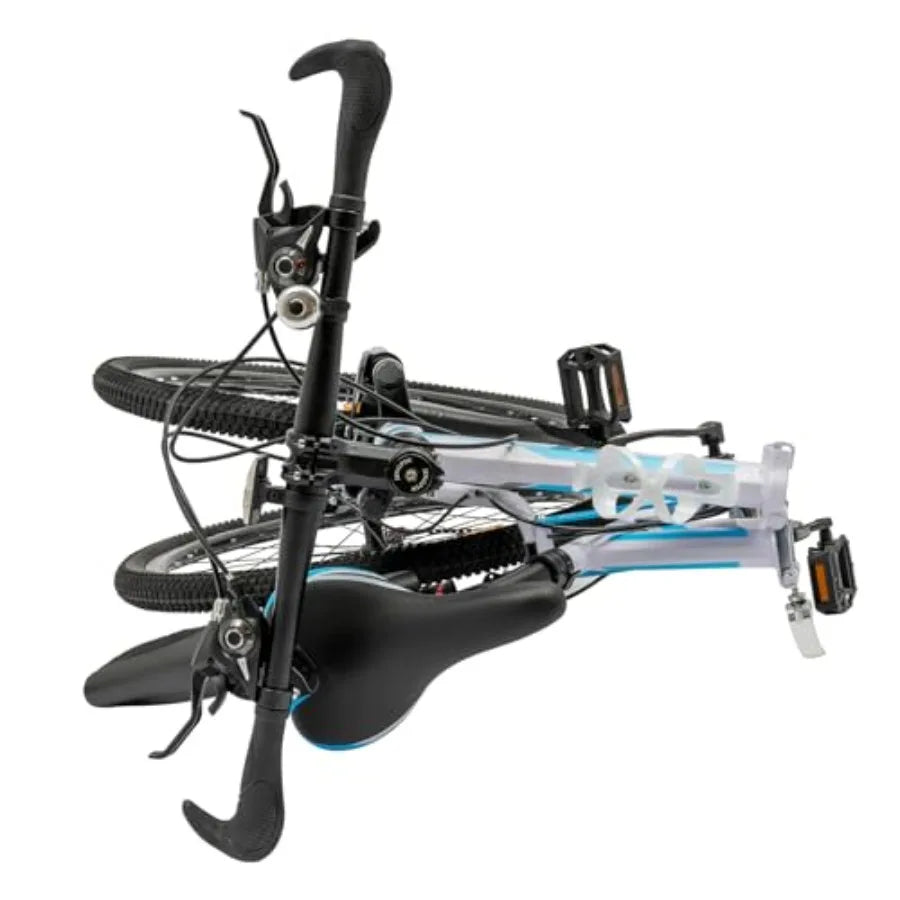 Fork 26 Inch Folding Mountain Bike 21 Speed Aluminum Frame