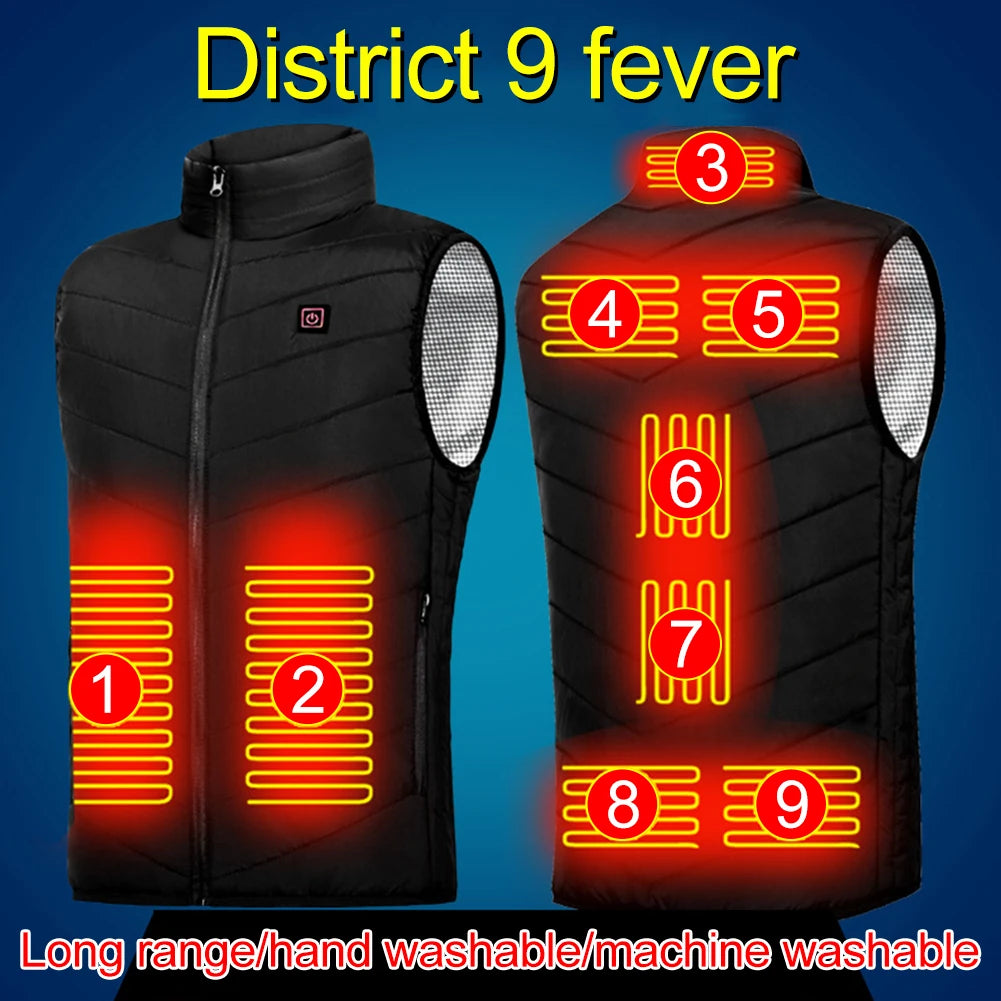 Guangdong Intelligent USB Heated Coat for Men and Women
