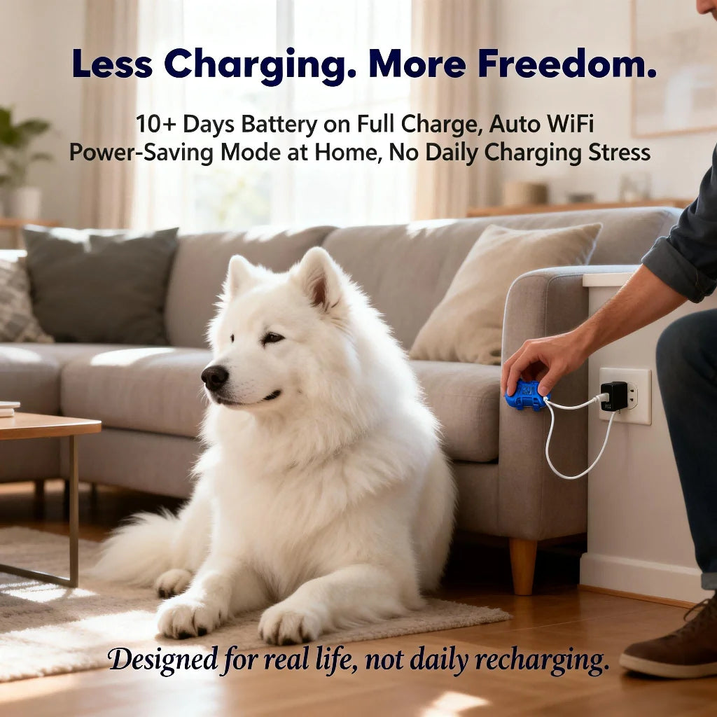 WANWAYTECH GPS Pet Tracker For Dogs Cats