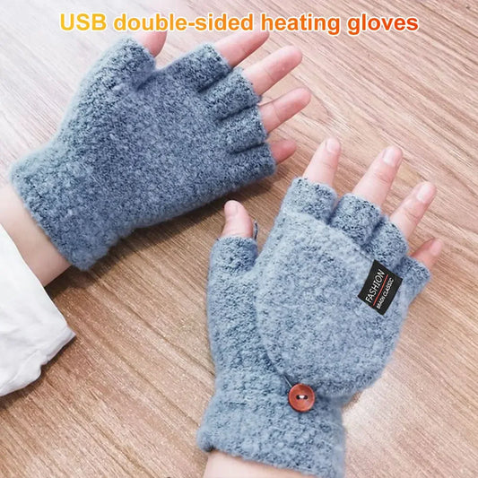 Shunmaii USB Heated Gloves with Double-Sided Touchscreen
