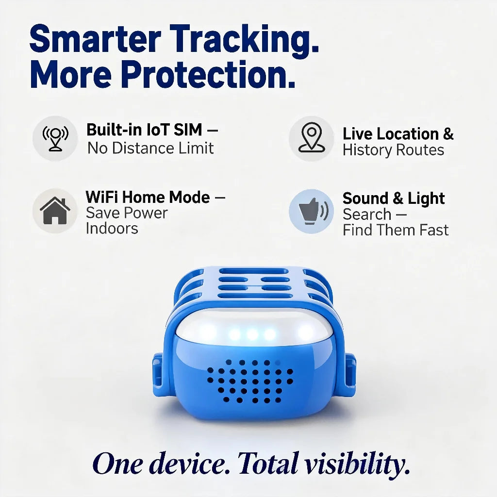 WANWAYTECH GPS Pet Tracker For Dogs Cats