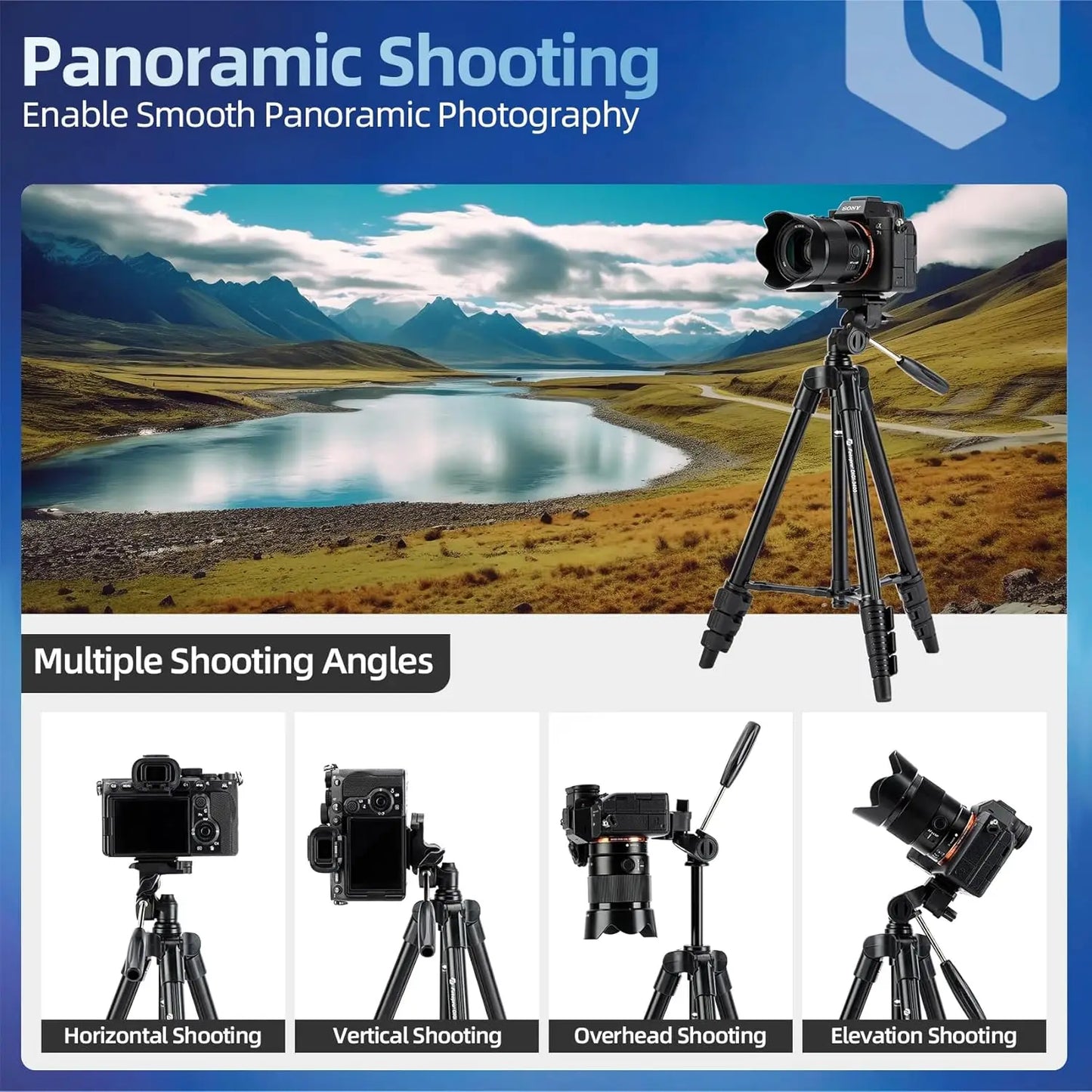 Fotopro DIGI-3400 Camera Tripod With Wireless Remote