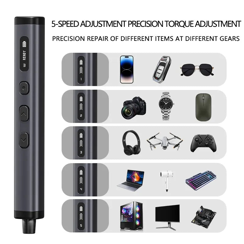 Galacok 78-In-1 Cordless Electric Screwdriver Kit With Magnetic Bits