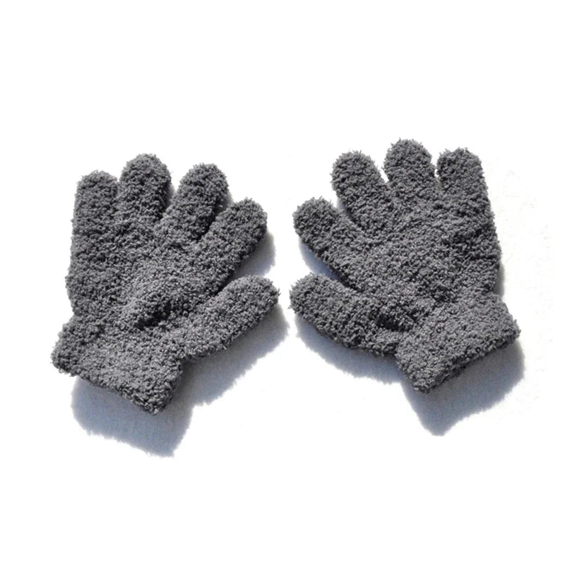 CN Guangdong Plush Baby Winter Gloves Unisex Mittens