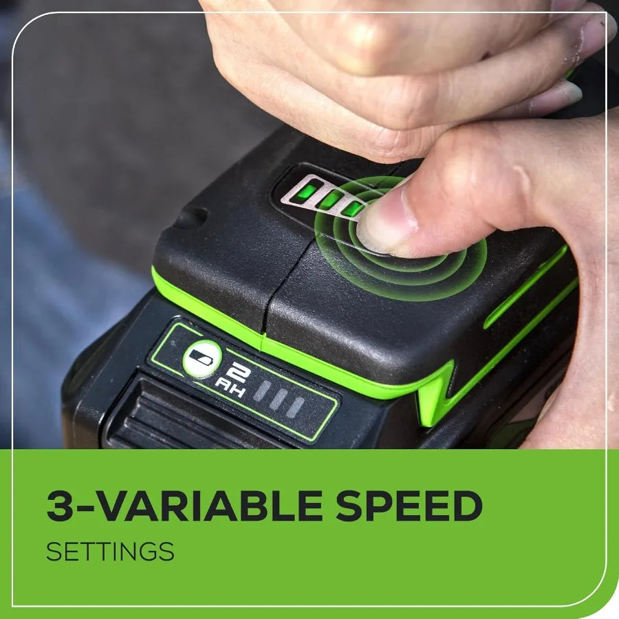 XMSJDIY 24V Brushless Cordless Power Tool Combo Kit With Impact Driver