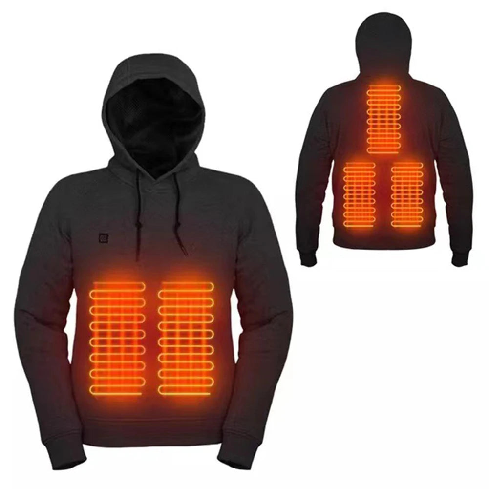 APWIKOGERCN 5 Zone Heated Jacket USB Rechargeable