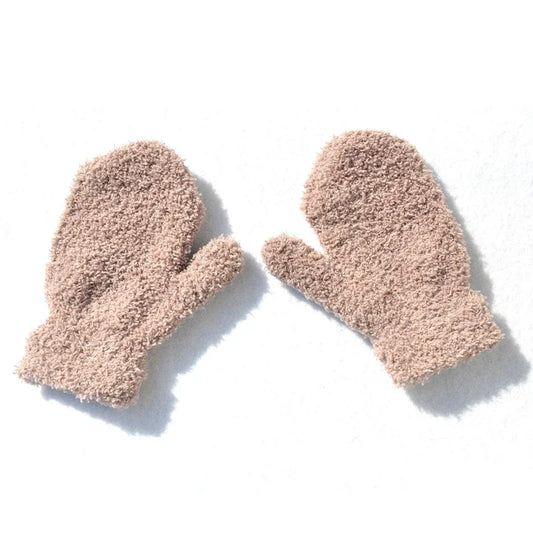 CN Guangdong Plush Baby Winter Gloves Unisex Mittens