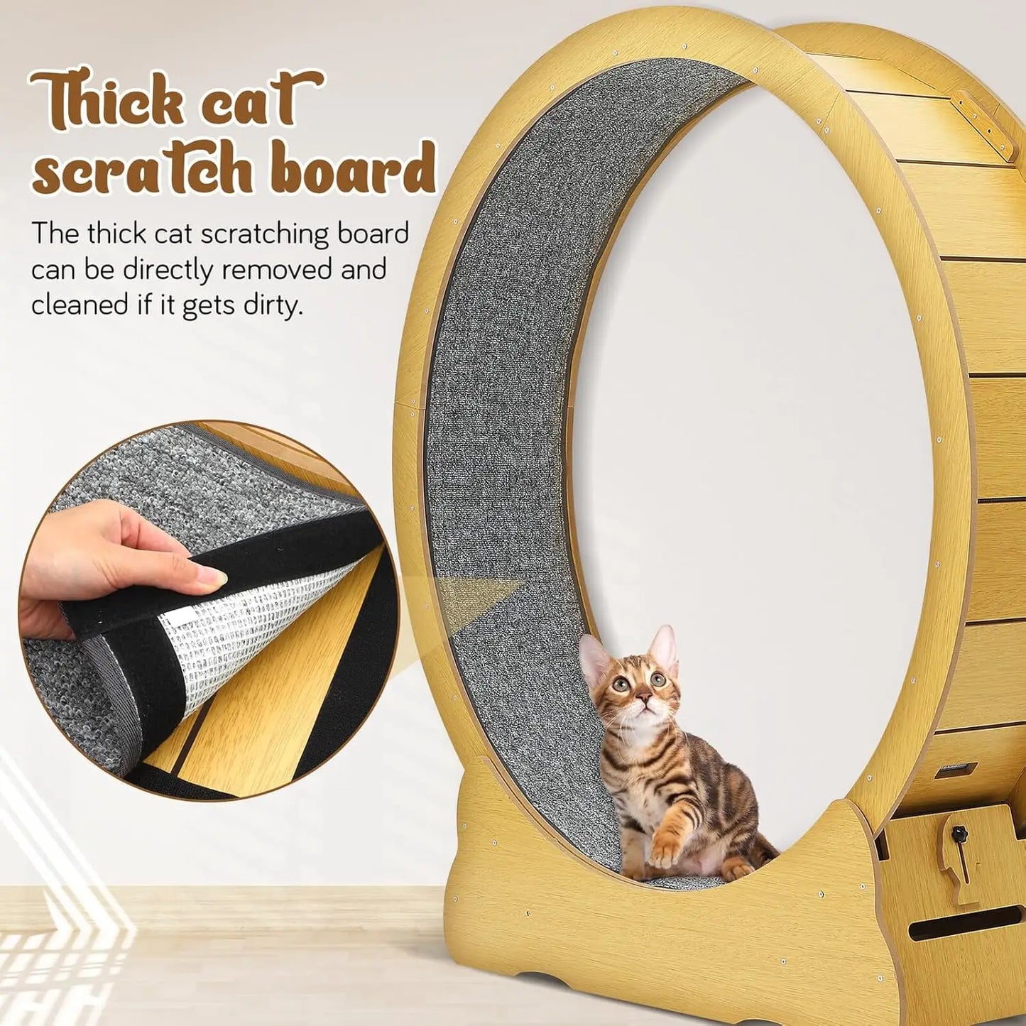 Cat Indoor Exercise Running Wheel For Home Fitness