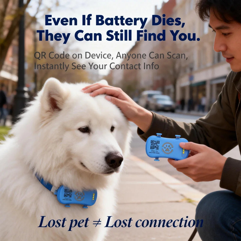 WANWAYTECH GPS Pet Tracker For Dogs Cats