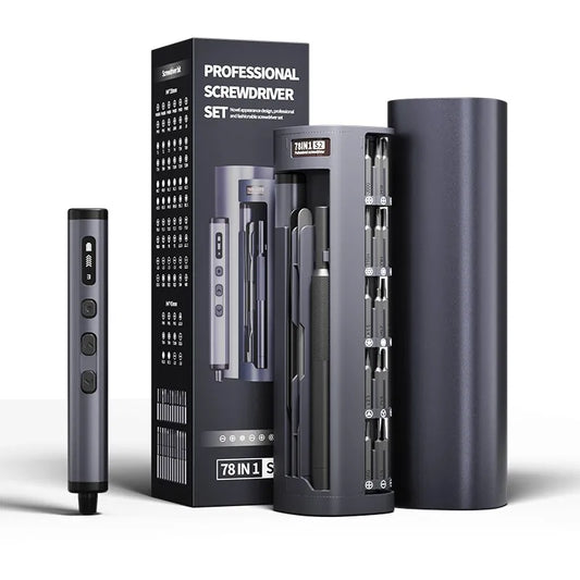 Galacok 78-In-1 Cordless Electric Screwdriver Kit With Magnetic Bits