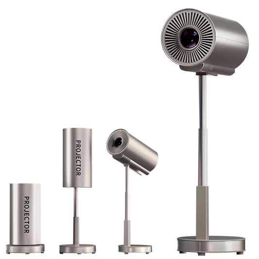 FEEL WOW Mini Android Portable Projector 1080p 4K WiFi Bluetooth TS3