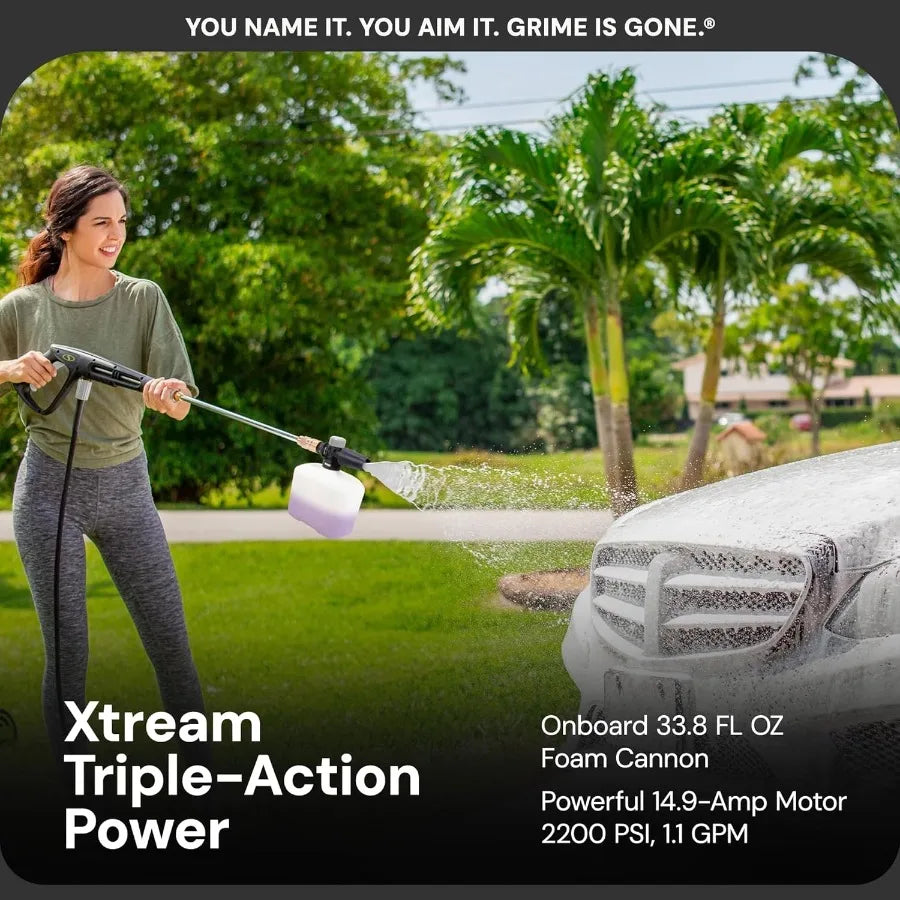 XMSJ SPX3000XT 13 Amp Electric Pressure Washer For Home Garden