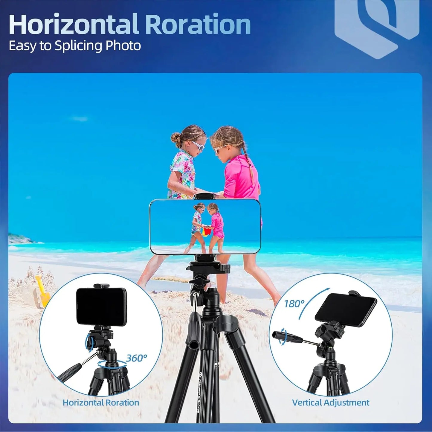 Fotopro DIGI-3400 Camera Tripod With Wireless Remote