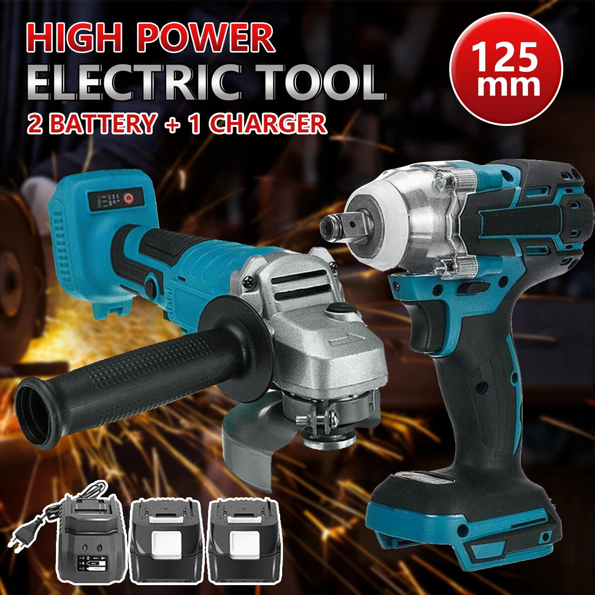 DIY Supplies Multifunction Power Tool Set For Brushless Angle Grinder