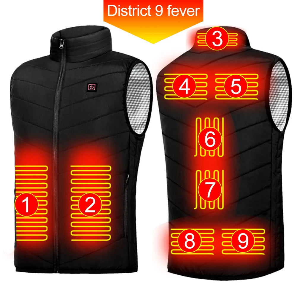 Guangdong Intelligent USB Heated Coat for Men and Women