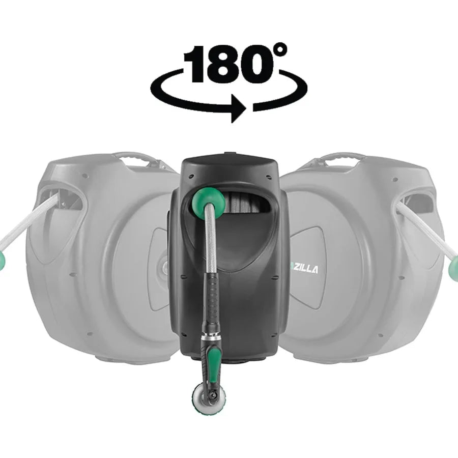 Hign-concerned Retractable Garden Hose Reel With Wall Mount