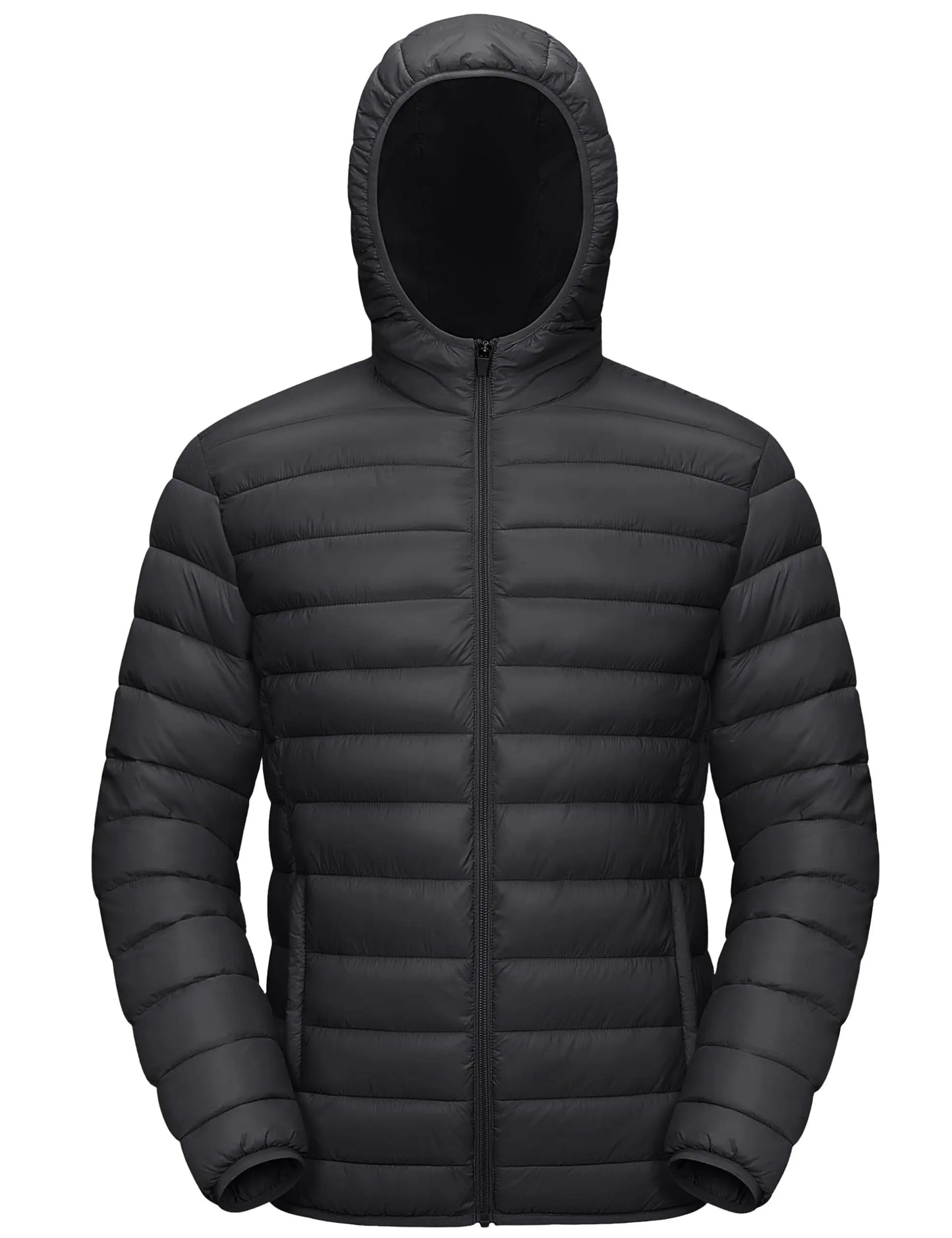 Cavva Mens Lightweight Puffer Jacket Hooded Water Resistant
