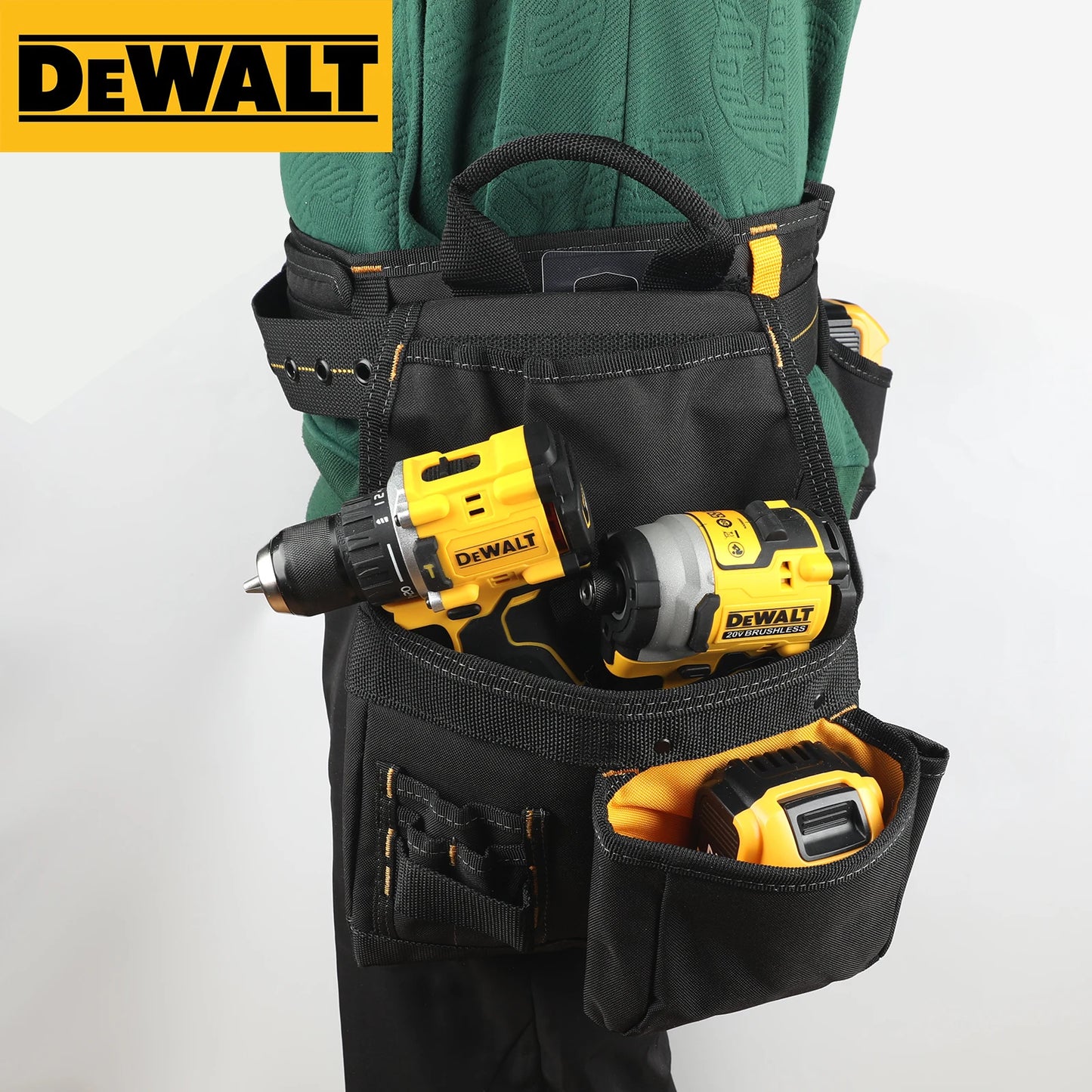DEWALT Multi-Pocket Tool Waist Pack With 16 Pockets