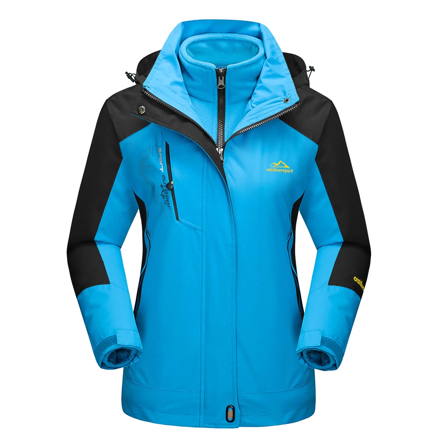Cavva Women's 3-in-1 Waterproof Windproof Jacket