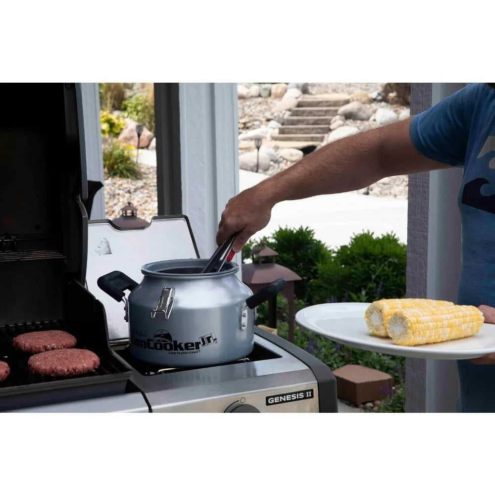 YTYIN Camping Cookware Junior Kit Steam Cooker Cooking Rack Cookbook