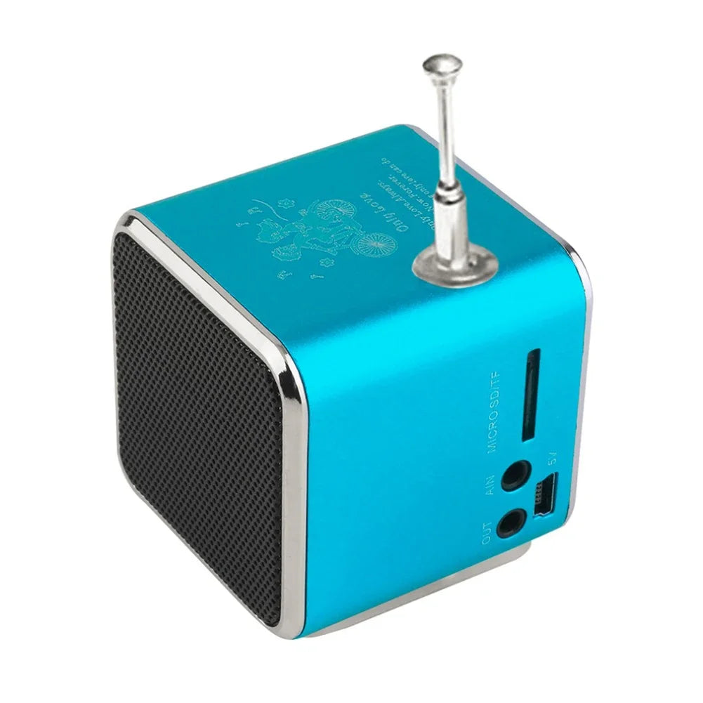 Shunmaii TD-V26 Mini Bluetooth Speaker With FM Radio MP3 TF Card