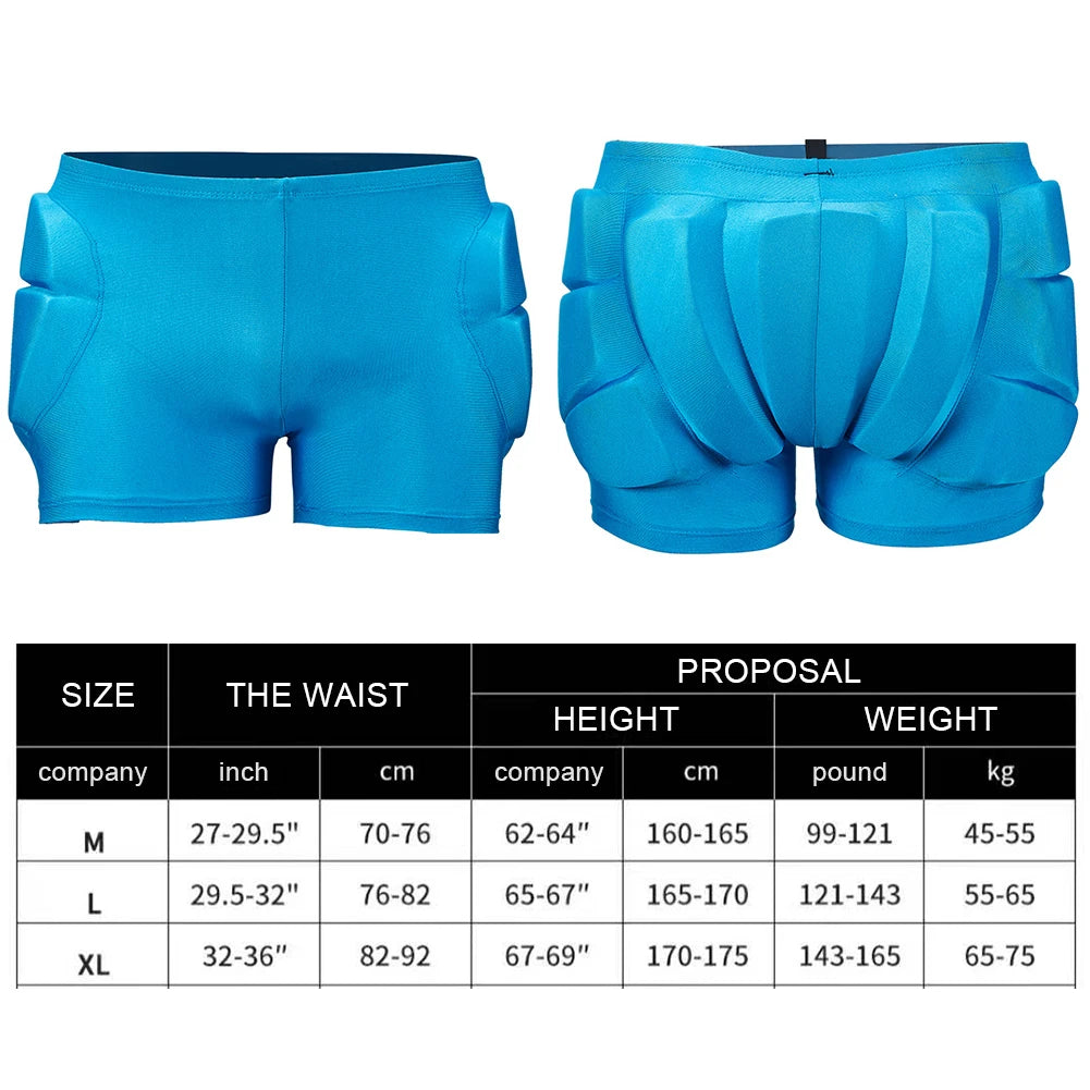 CN Guangdong Ski Gear Hip Butt Protector Padded Shorts