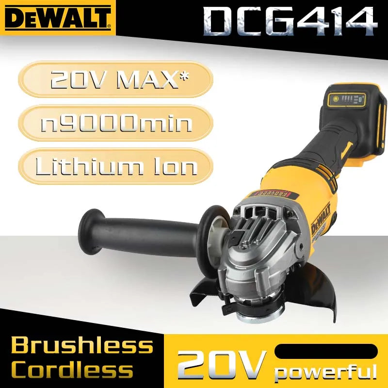 DEWALT DCG414 Brushless Grinder Battery Included