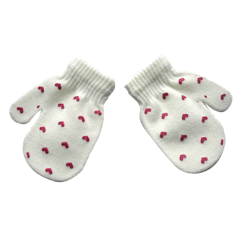 CN Guangdong Plush Baby Winter Gloves Unisex Mittens