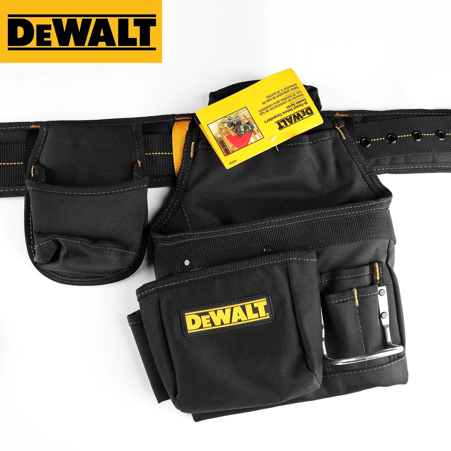 DEWALT Multi-Pocket Tool Waist Pack With 16 Pockets