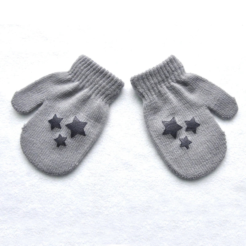 CN Guangdong Plush Baby Winter Gloves Unisex Mittens