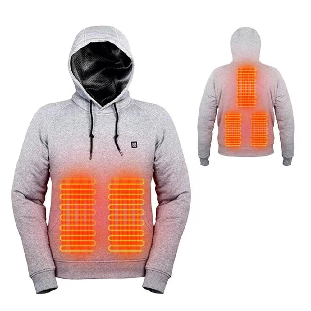 APWIKOGERCN 5 Zone Heated Jacket USB Rechargeable