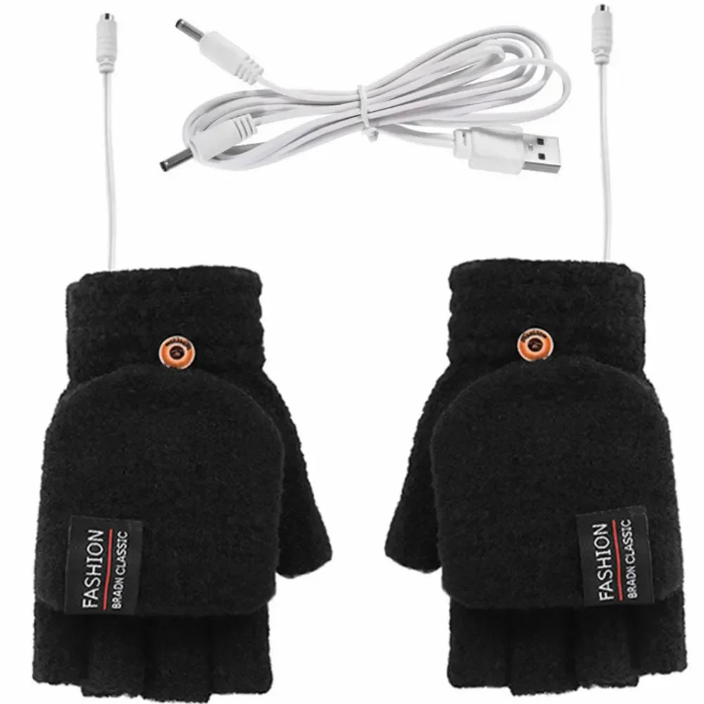 Shunmaii USB Heated Gloves with Double-Sided Touchscreen