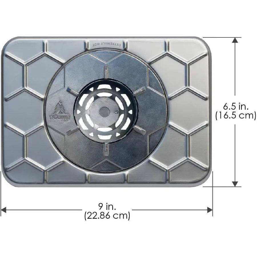 4 Piece Outdoor Camping Cooking Stove Prep Surface Set With Carrying Case