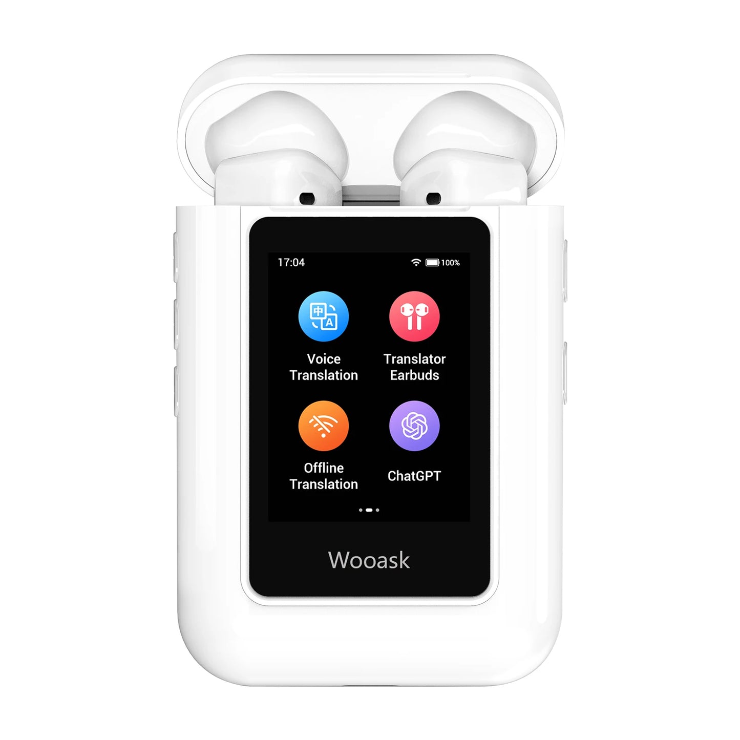 Wooask A8 AI Translator Earbuds With Real Time Translation