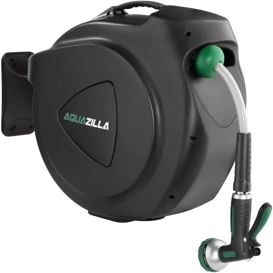 Hign-concerned Retractable Garden Hose Reel With Wall Mount