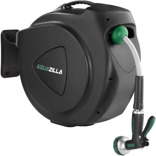 Hign-concerned Retractable Garden Hose Reel With Wall Mount