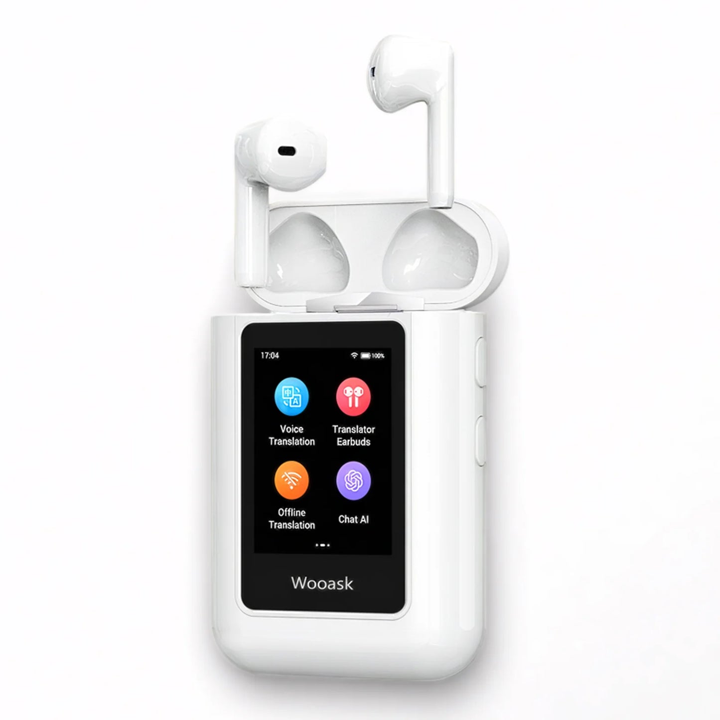 Wooask A8 AI Translator Earbuds With Real Time Translation
