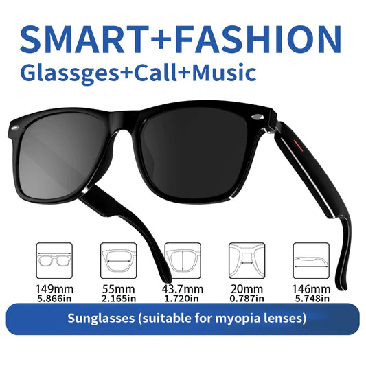 Giinova Smart Bluetooth Sunglasses for Music and Phone Calls