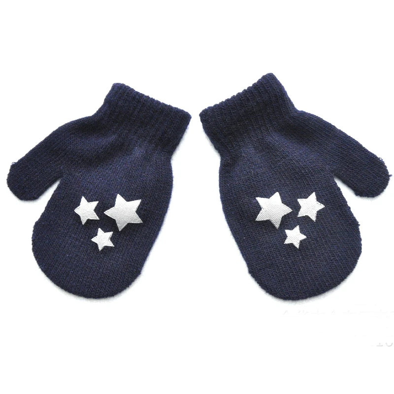 CN Guangdong Plush Baby Winter Gloves Unisex Mittens
