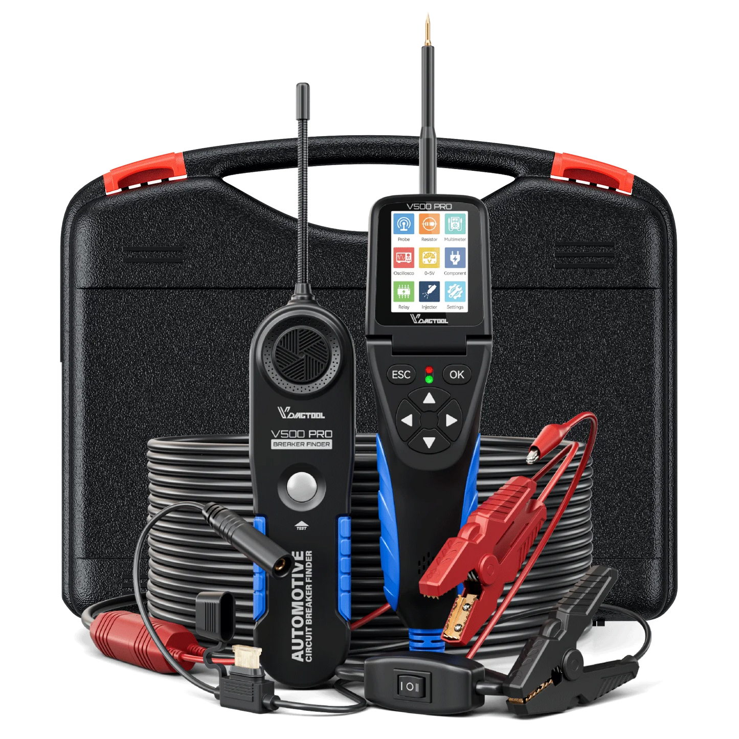 VDIAGTOOL V500PRO 2-in-1 Automotive Power Probe Tool Multimeter Oscilloscope