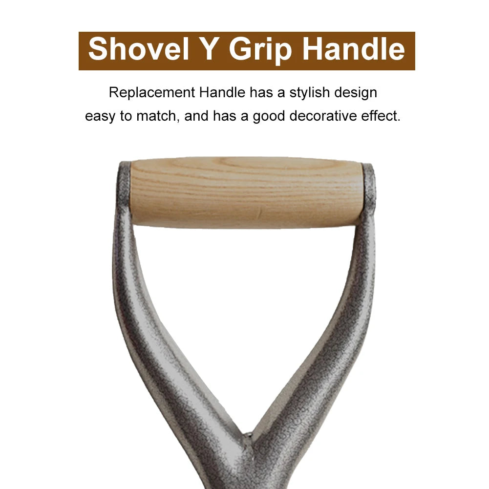 Y-Shaped Spade Grip Replacement For Snow Shovels And Tools